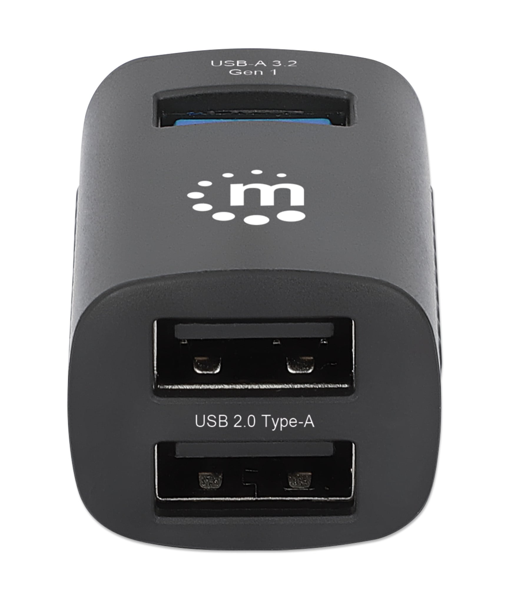 Hub USB-C™ 3.2 Gen1 a 3 porte USB-A Compatto Nero - Manhattan IUSB31C-MINIHUB3