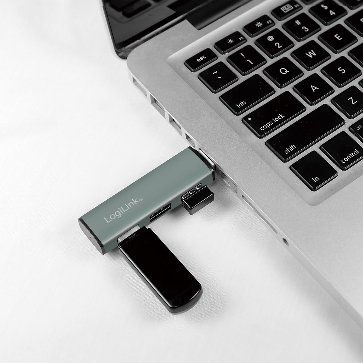 Hub USB 3.2 Gen2 3 Porte tipo A compatto - Logilink IUSB32-HUB3P23