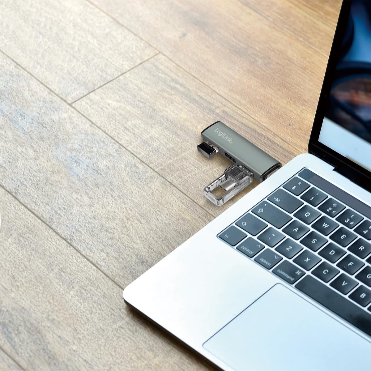 Hub USB 3.2 Gen2 3 Porte tipo A compatto - Logilink IUSB32-HUB3P23