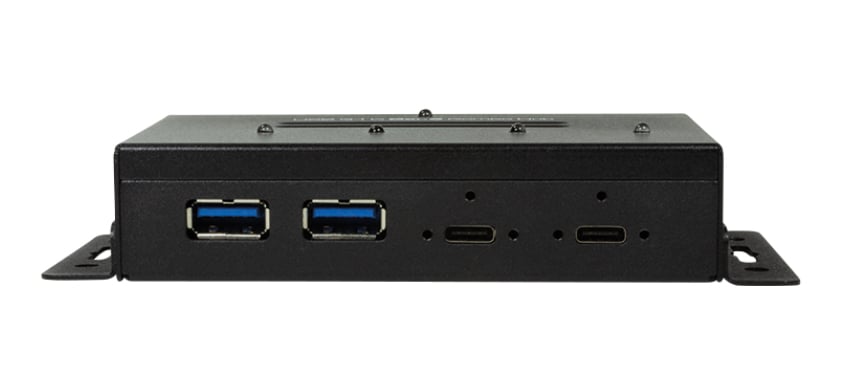Hub USB-C™ 3.2 Gen 2, 4 Porte in Metallo - Logilink IUSB32-HUB4-MEH