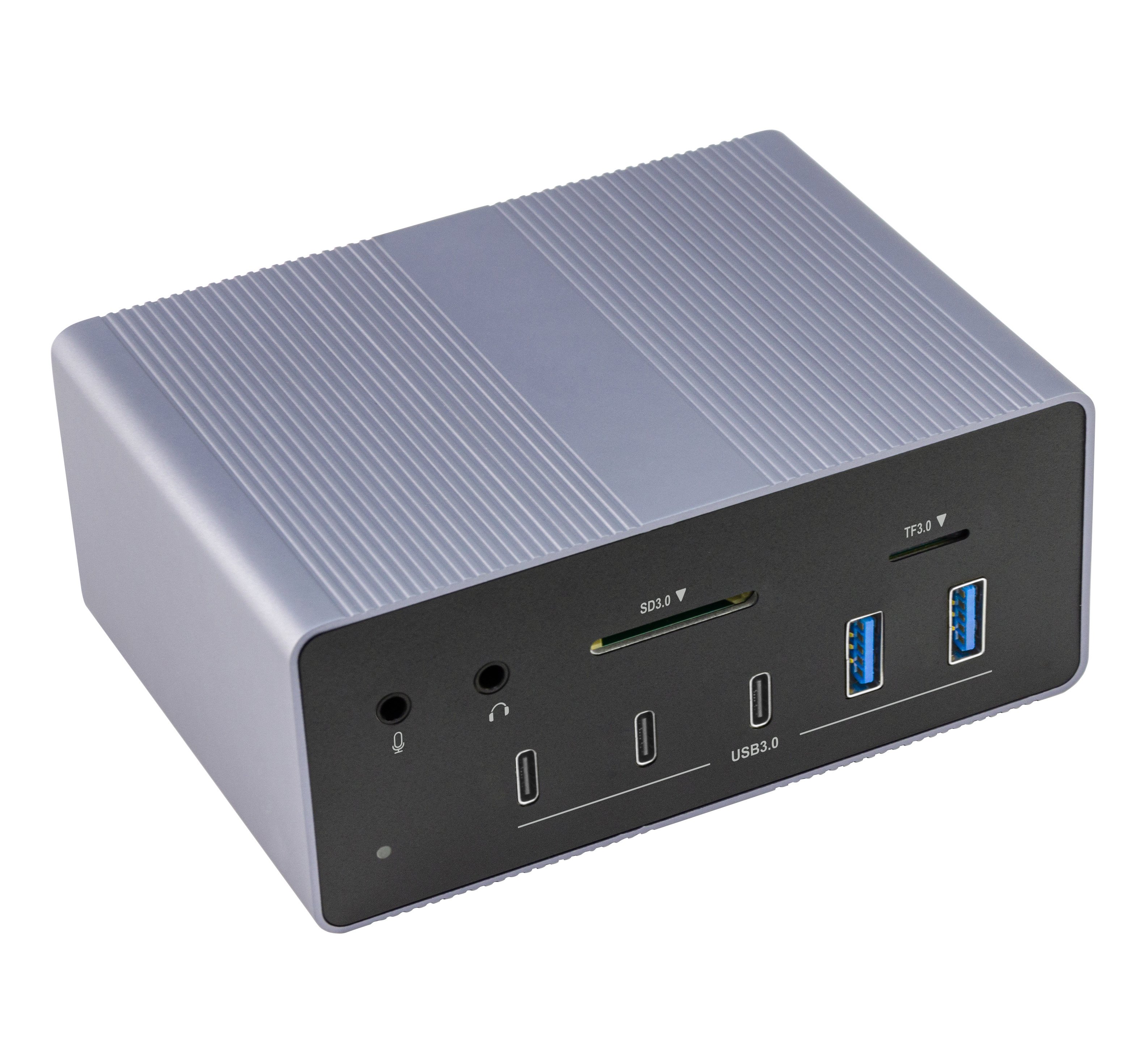 Docking Station 19 in 1 USB-C 8 K HDMI 4 Releases Video - Techly IUSB 32 C-DOCK 198 K
