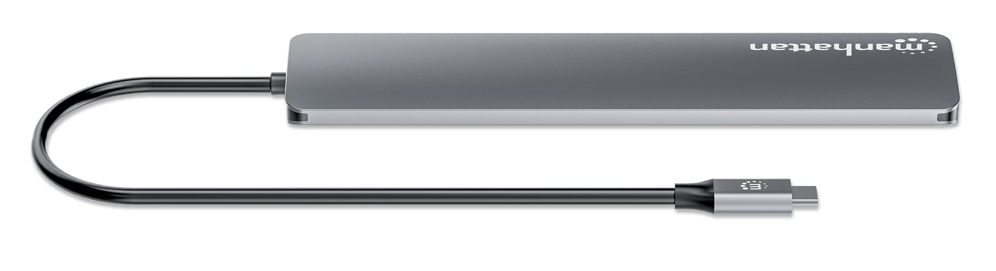 Hub 7 porte USB3.2 10G/5G 4x USB-C™ + 3x USB-A con Power Delivery - Manhattan IUSB32C-HUB3A3CPD