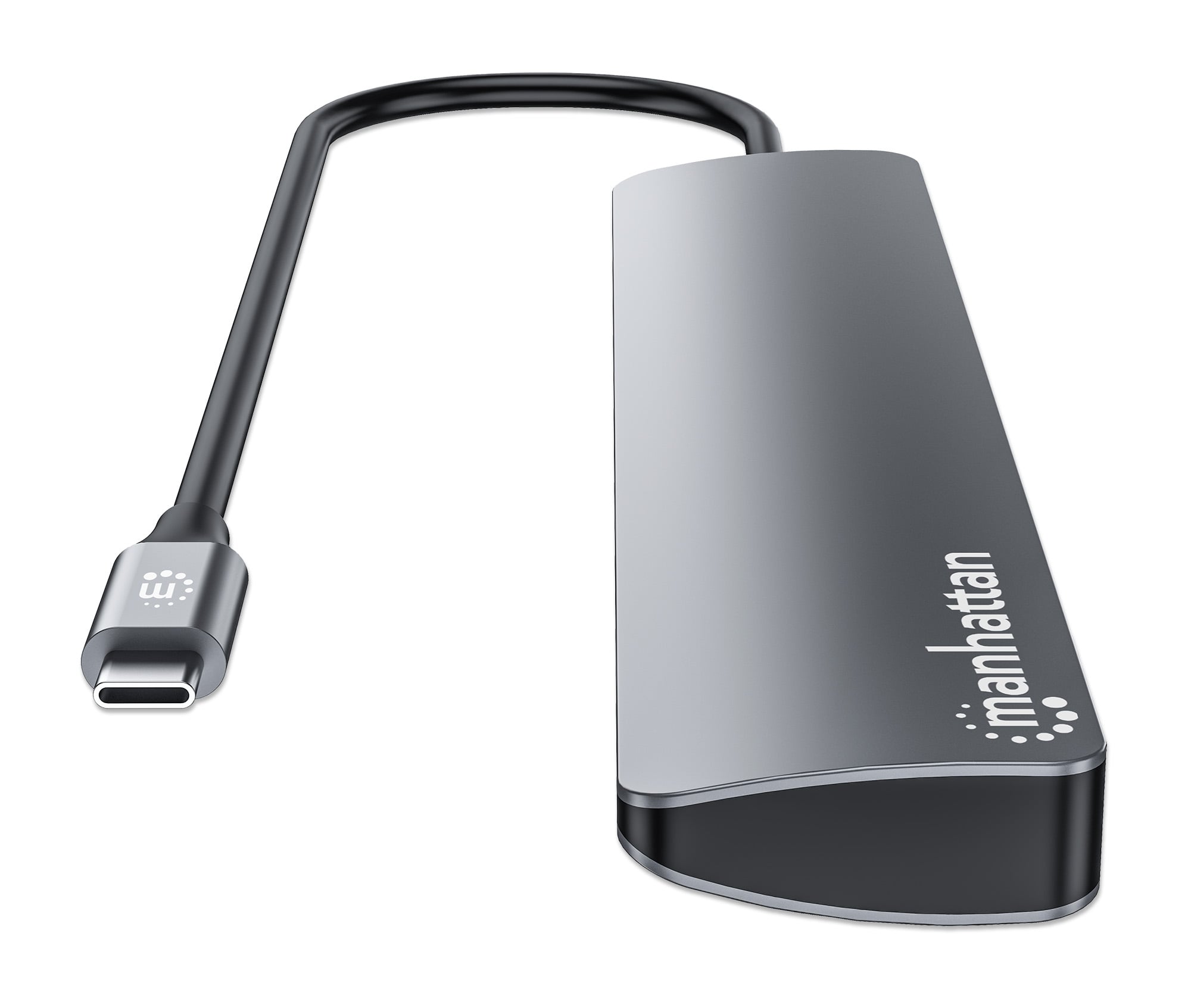 Hub 7 porte USB3.2 10G/5G 4x USB-C™ + 3x USB-A con Power Delivery - Manhattan IUSB32C-HUB3A3CPD