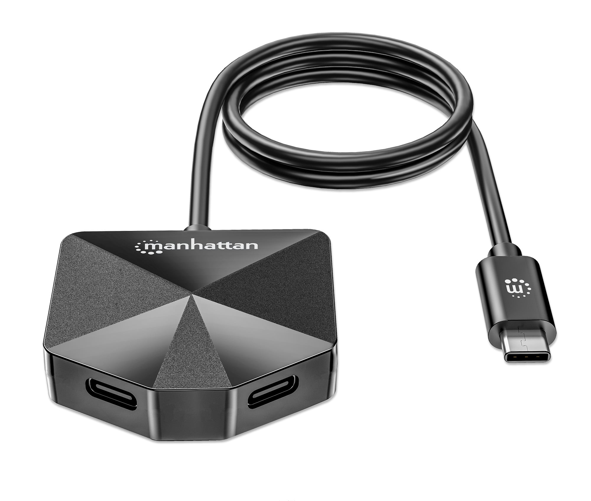 Hub USB 3.2 2x USB-A e 2x USB-C™ - Manhattan IUSB32C-HUB4-R2A2C