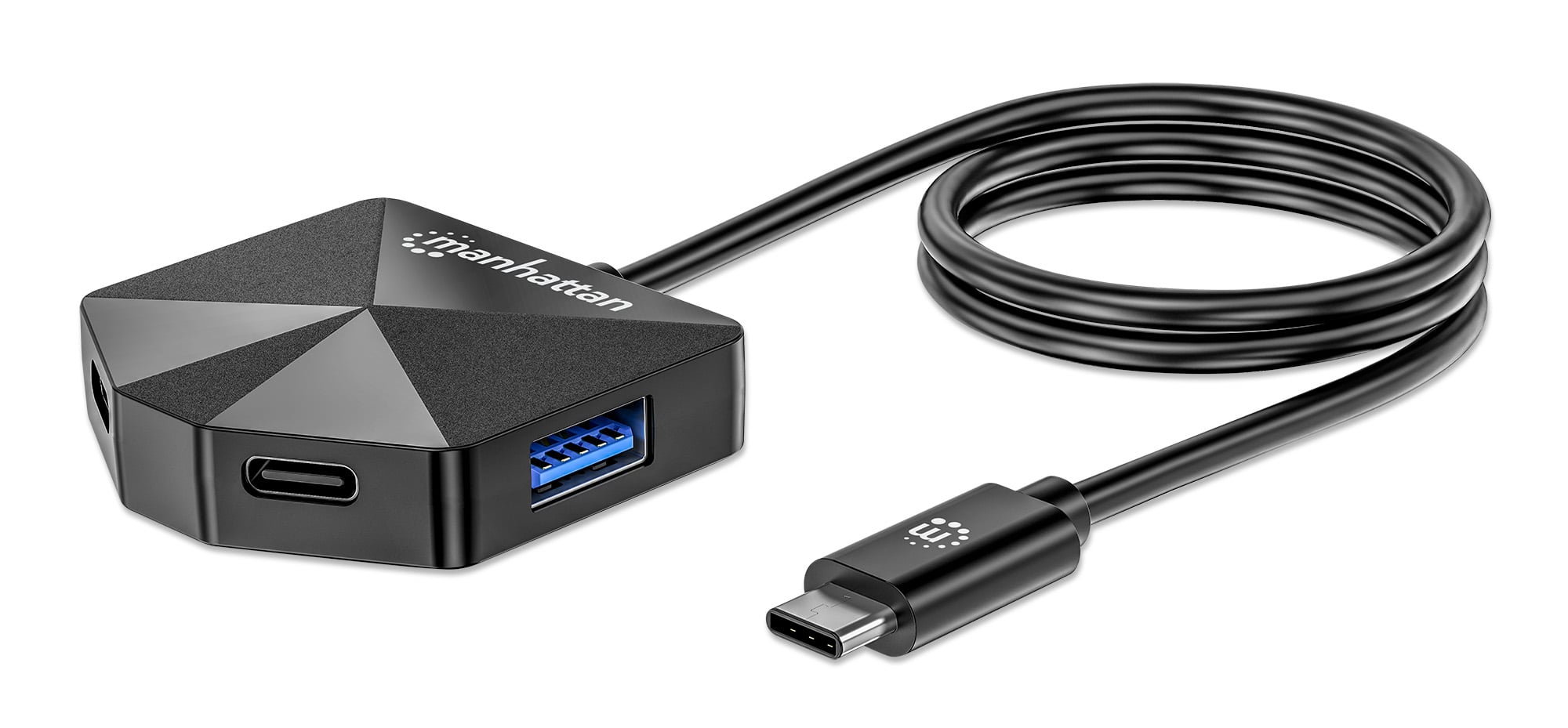 Hub USB 3.2 2x USB-A e 2x USB-C™ - Manhattan IUSB32C-HUB4-R2A2C