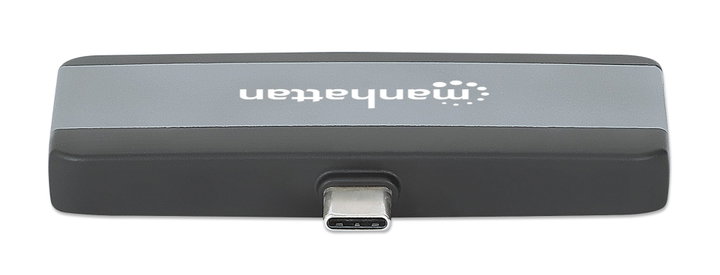 Docking Station USB-C 4 -in- 1 HDMI PD 100 W 3.5 mm - Manhattan IUSB 32 C-HUB 4 HPD 35