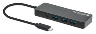 Hub USB-C 3.2 Gen1 7 Porte USB-A 5Gbps - Manhattan IUSB3C-HUB7
