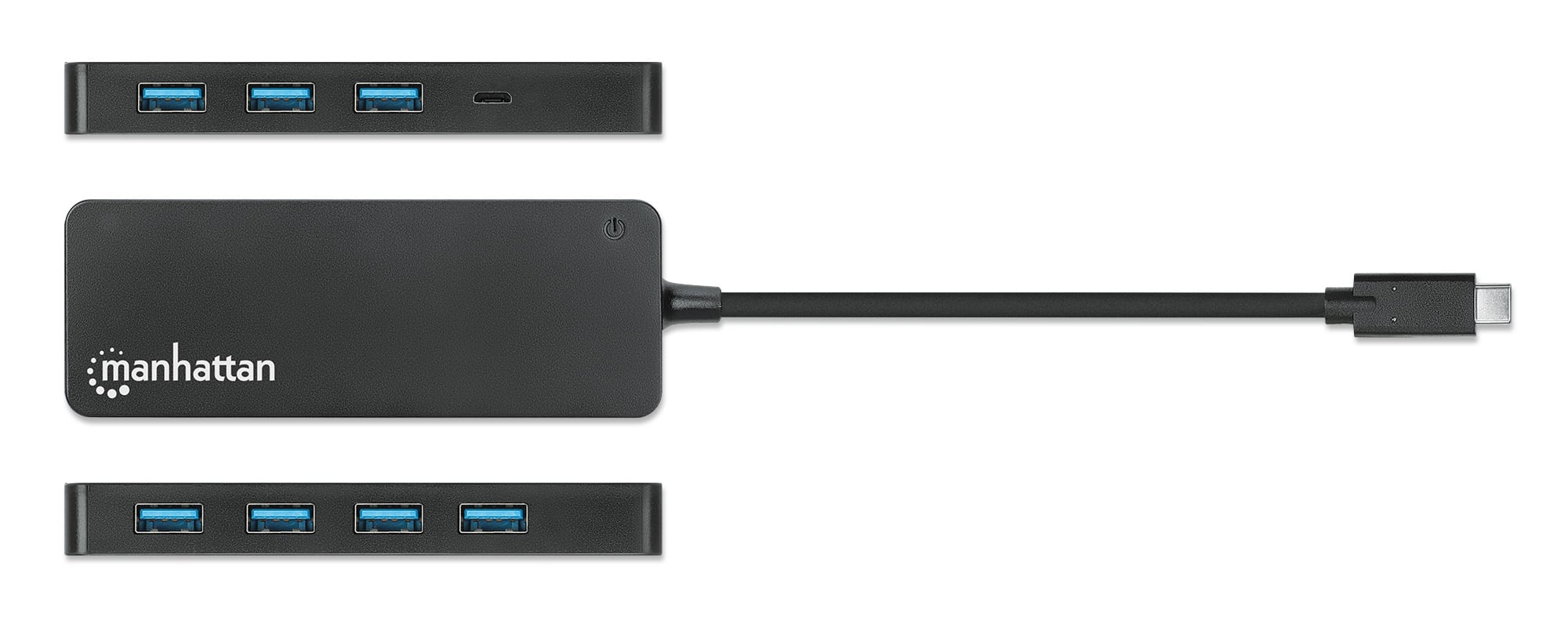 Hub USB-C™ 3.2 Gen1 7 Porte USB-A - Manhattan IUSB3C-HUB7