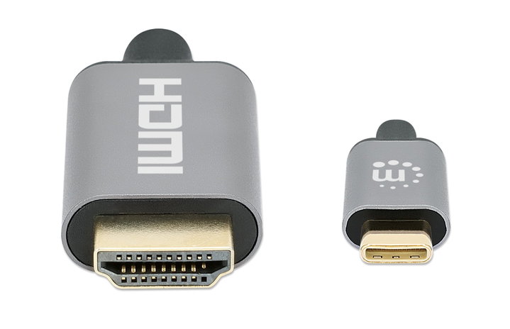 Cavo Adattatore da USB-C a HDMI 4K@60Hz 1m - Manhattan IUSBC-HDMI-4-010