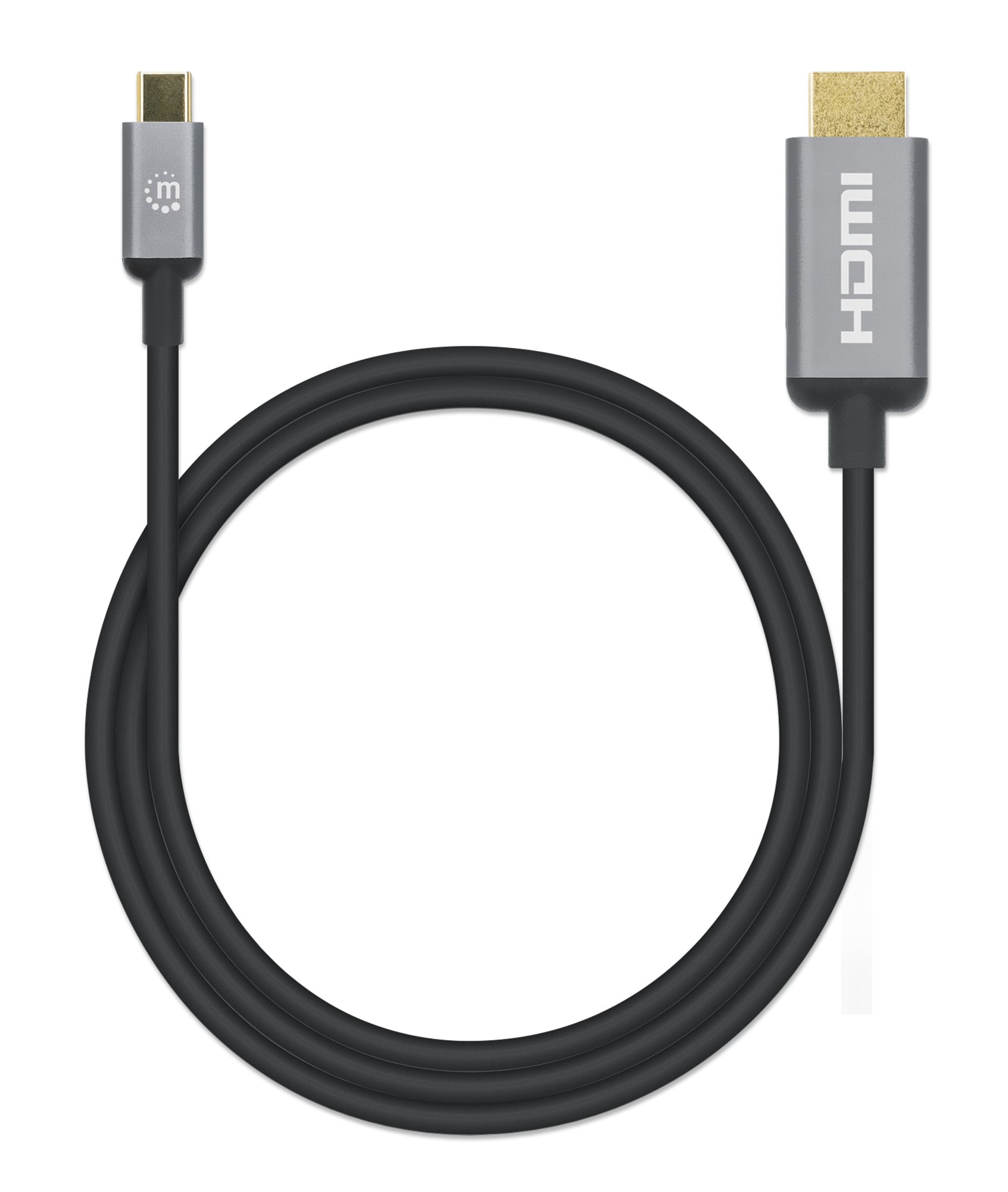 Cable Adapter from USB-C to HDMI 4 K@ 60 Hz 1 m - Manhattan IUSBC-HDMI- 4 - 010