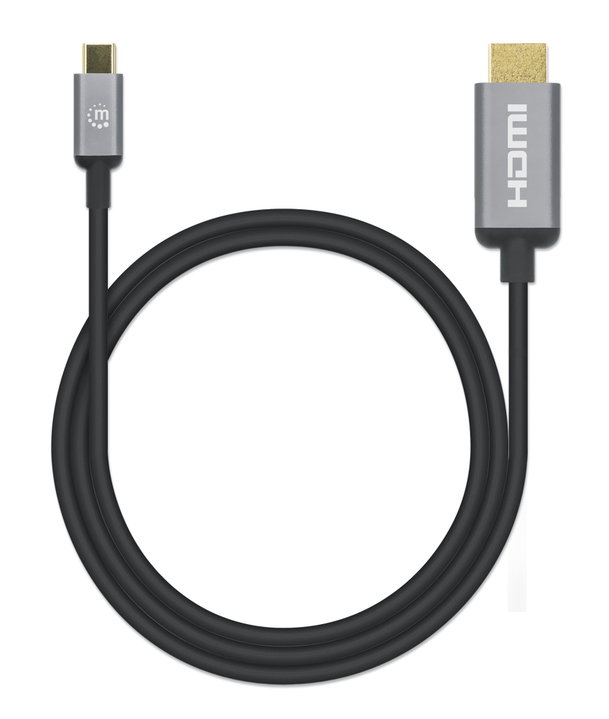 Cavo Adattatore da USB-C a HDMI 4K@60Hz 1m - Manhattan IUSBC-HDMI-4-010