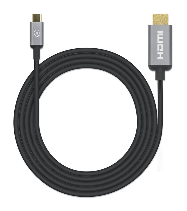 Cavo Adattatore da USB-C a HDMI 4K@60Hz 2m - Manhattan IUSBC-HDMI-4-020