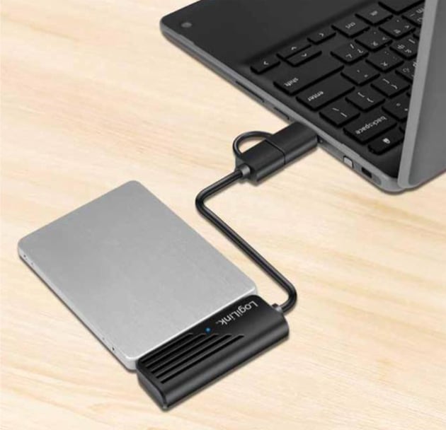 Adattatore USB-C™ USB-A a SATA 2.5'' - Logilink IUSBC-SATA