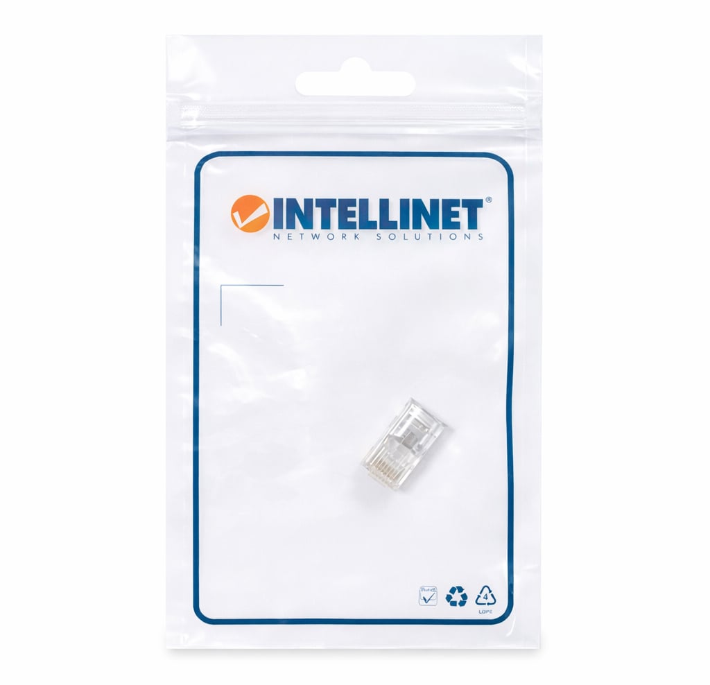 Plug RJ50 10 poli 10 contatti - Intellinet IWP-10P10C-1