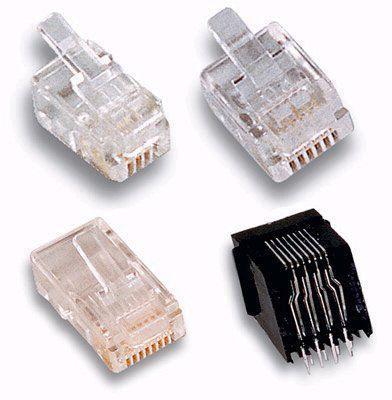 Plug Telefonico Maschio 4 poli 4 contatti - Logilink IWP-4P4C-1
