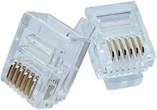 Plug Telephone 6 Poli 6 Contact RJ 12 - Intellinet IWP- 6 P 6 C- 1