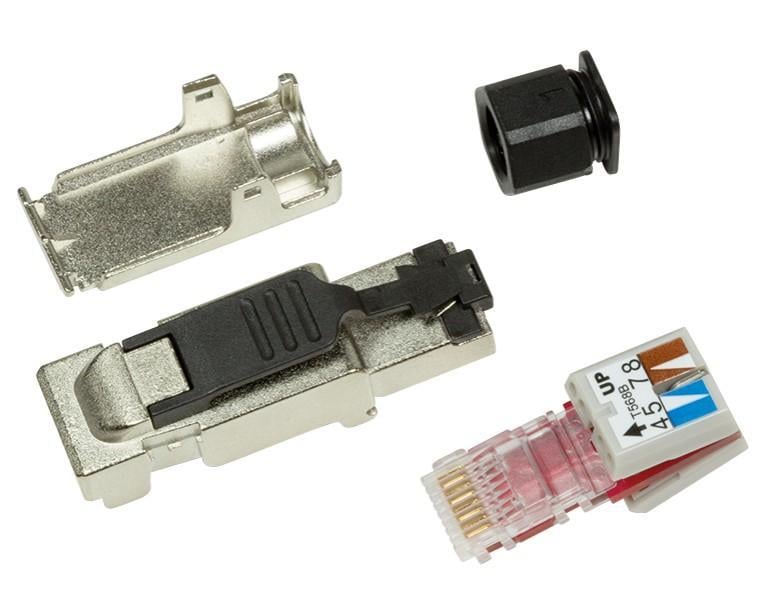 Plug Modulare RJ45 Cat6A - Logilink IWP-8P8C-CAT6A