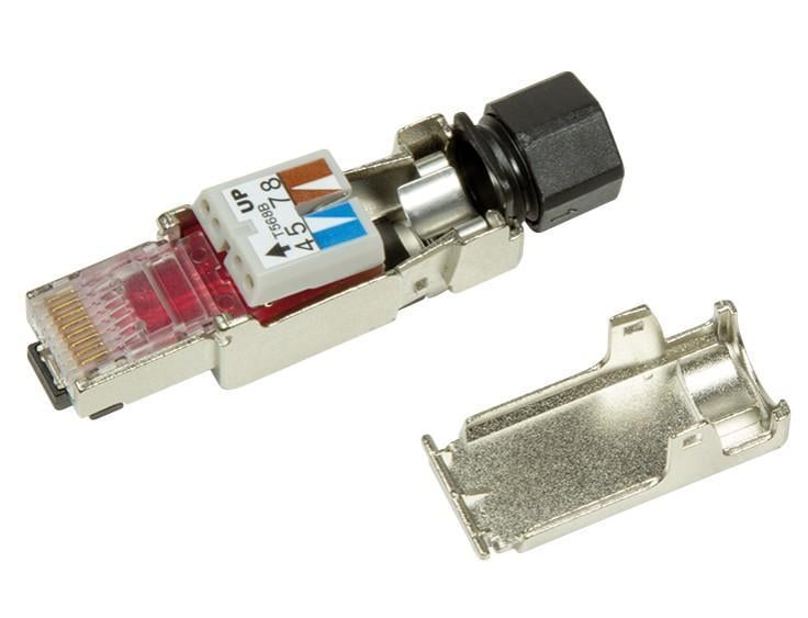 Plug Modulare RJ45 Cat6A - Logilink IWP-8P8C-CAT6A