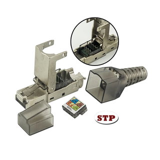 Modular Plug RJ 45 Cat 6 A Screenshot Toolless - Techly Professional IWP- 8 P 8 C-CAT 6 AS
