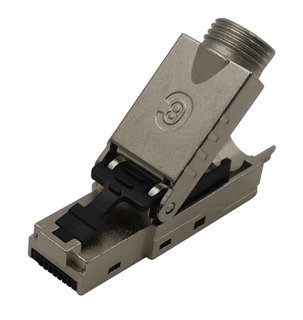 Plug RJ 45 Cat 8.1 shielded STP EcoLine - Techly Professional IWP- 8 P 8 C-CAT 81 STY