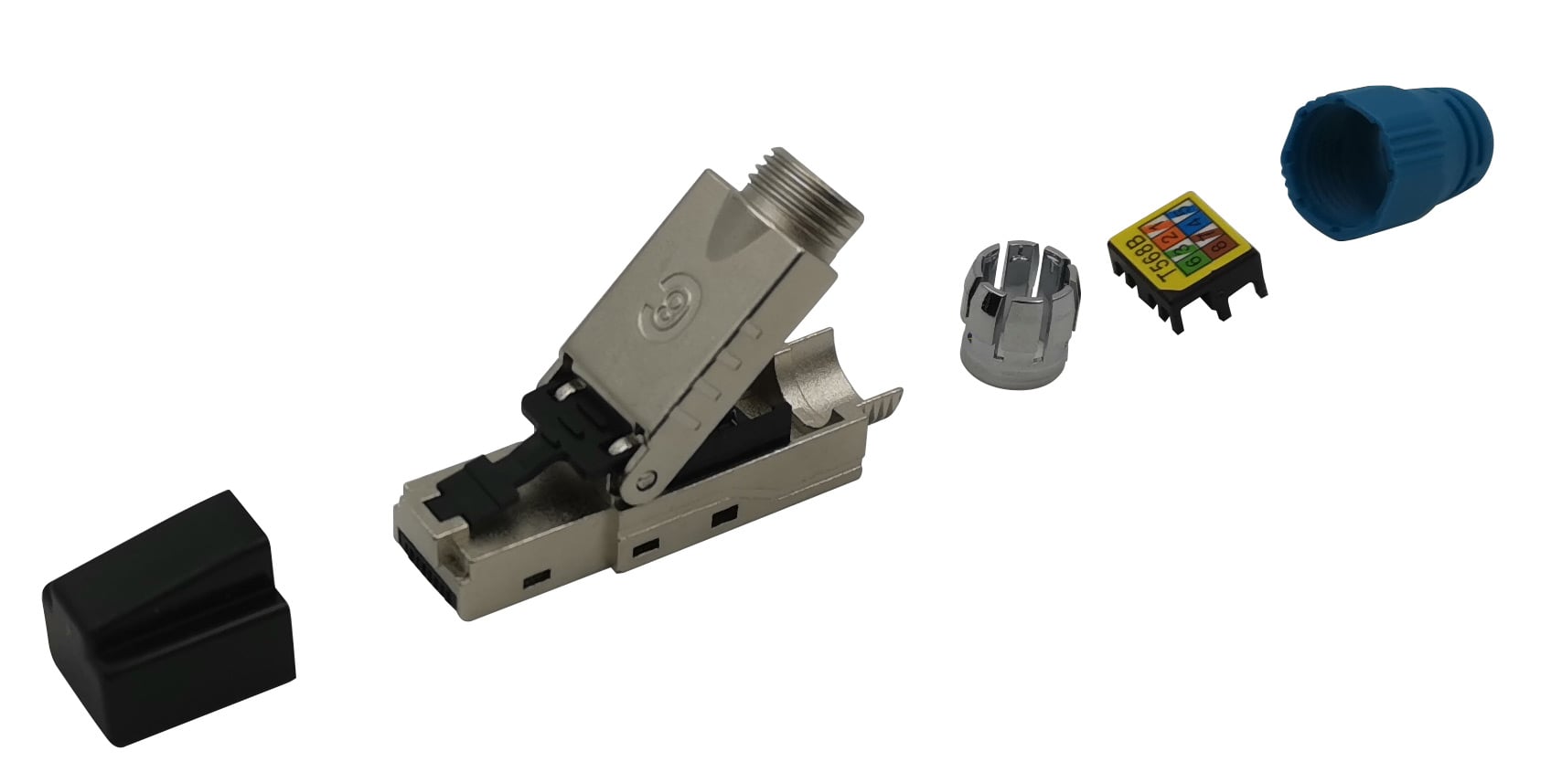 Plug RJ45 Cat8.1 Schermato STP EconLine - Techly Professional IWP-8P8C-CAT81STY