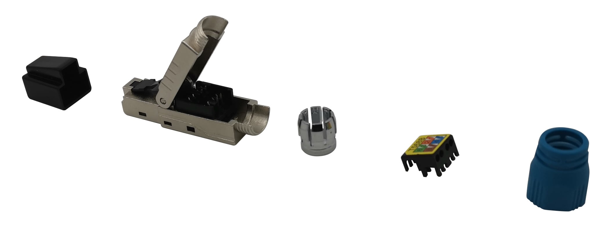 Plug RJ45 Cat8.1 Schermato STP EconLine - Techly Professional IWP-8P8C-CAT81STY