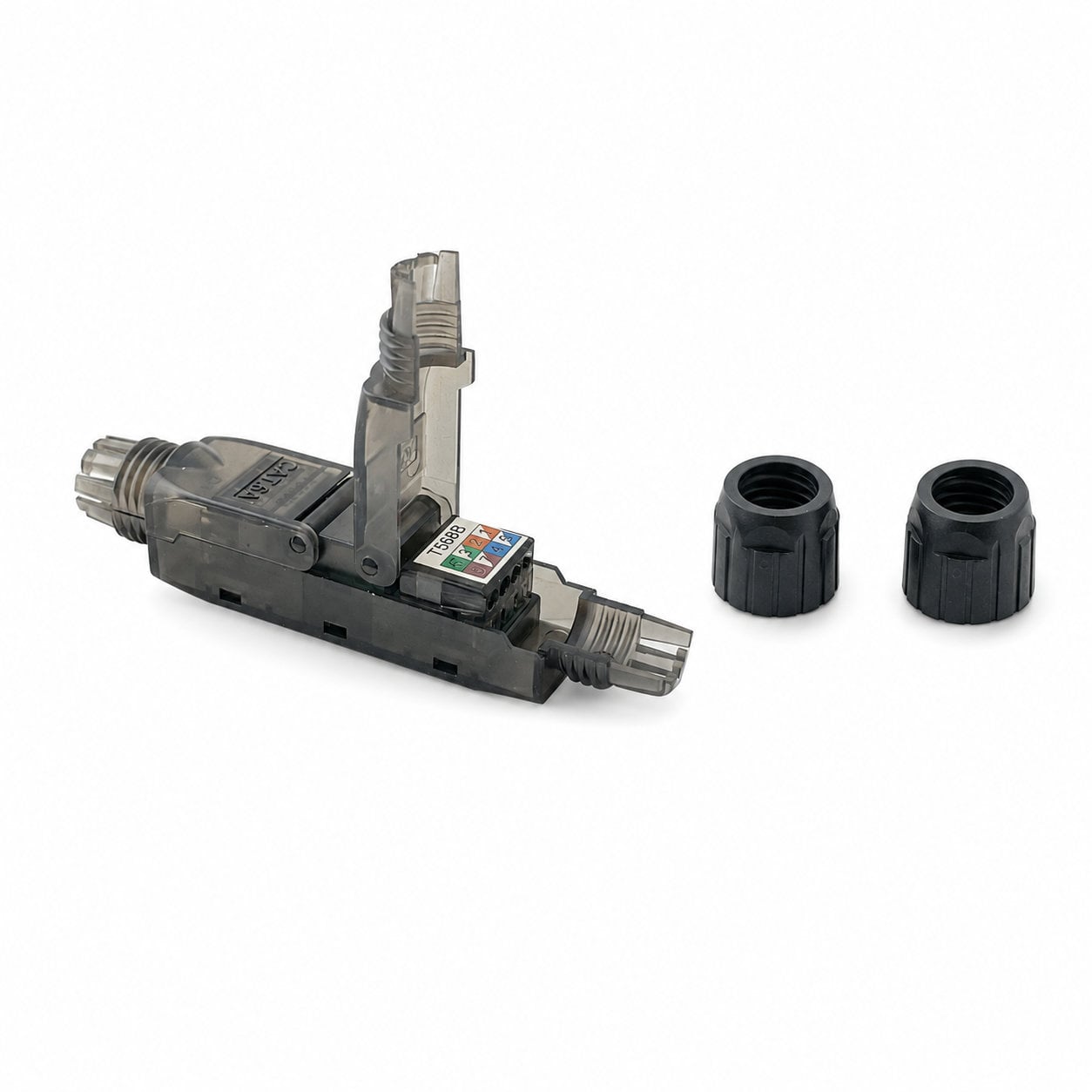 Accoppiatore Inline Toolless UTP Cat6A - Techly Professional IWP-8P8C-COUP6A