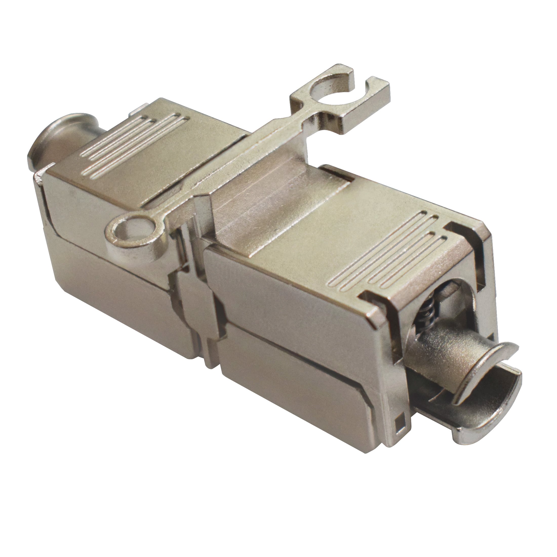 Accoppiatore Modulare Cat6A RJ45 F/F STP 3µ Grigio - Intellinet IWP-8P8C-COUPS6AI3