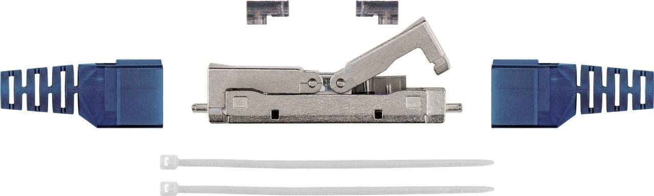 Accoppiatore Inline Toolless Schermato Cat6A - Techly Professional IWP-8P8C-COUPS6ATY