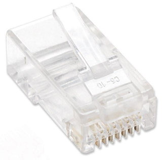 Modular Plug RJ 45 Cat 6 for Flexible Cable UTP - Intellinet IWP- 8 P 8 C-R 6 S