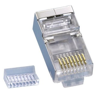 Modular Plug RJ 45 Cat 5 and Slide for STP Flexible Cable - Intellinet IWP- 8 P 8 C-SR-C 5 E