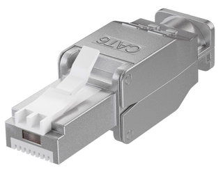 Plug RJ 45 Cat 6 STP Tool-less with Cable Stop - Techly Professional IWP- 8 P 8 C-TLS 6 T