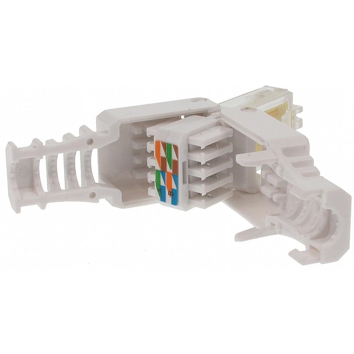 Plug Cat5/6 RJ45 Toolless con Copriconnettore - Intellinet IWP-8P8C-TLU