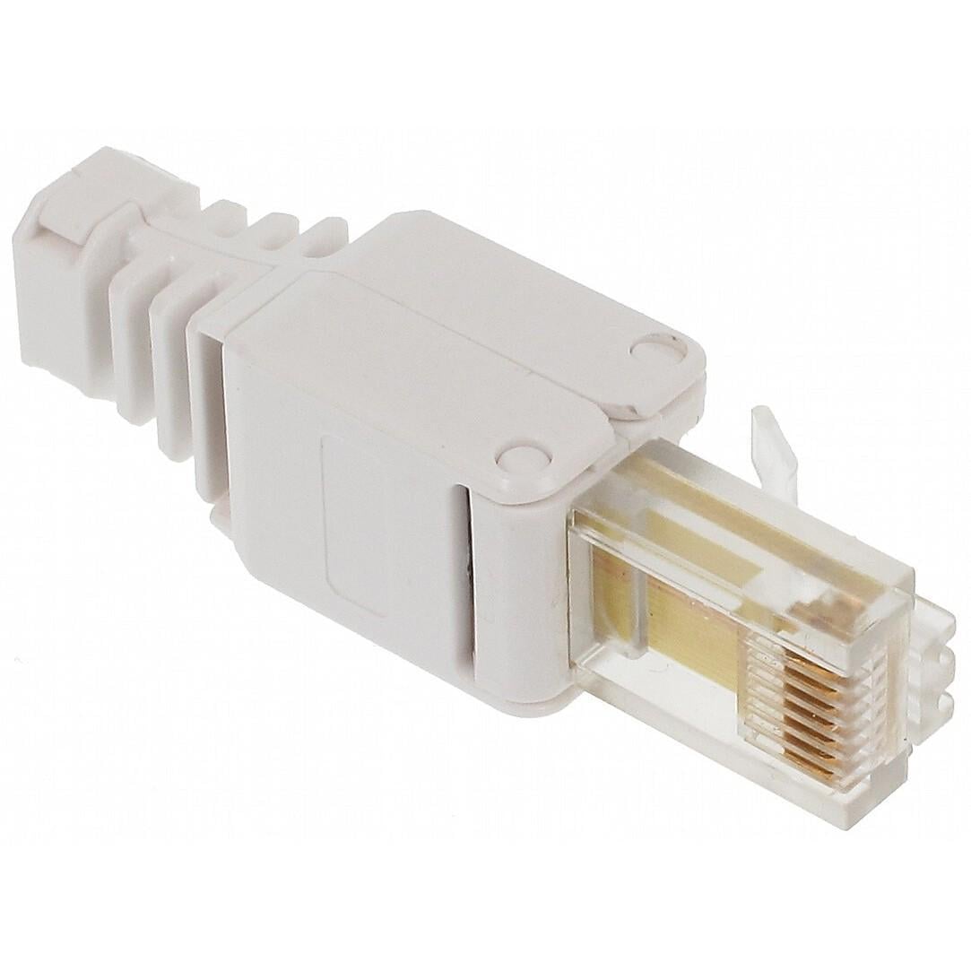 Plug Cat5/6 RJ45 Toolless con Copriconnettore - Intellinet IWP-8P8C-TLU