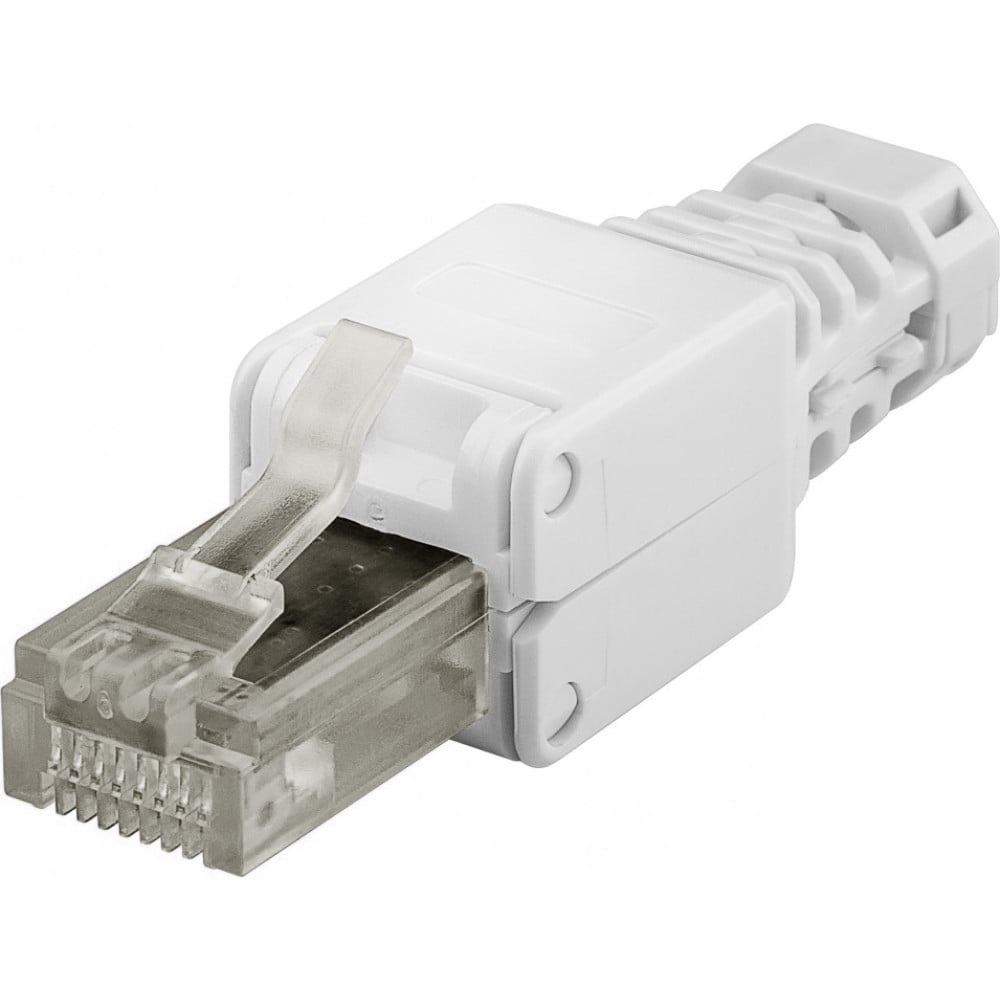 Plug Cat6A RJ45 UTP Toolless con Copriconnettore - Techly Professional IWP-8P8C-TLU6AT