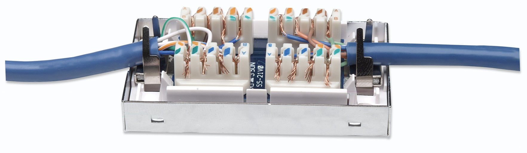 Box per Connessioni di Rete Cat6 FTP - Intellinet IWP-ADAP CB6