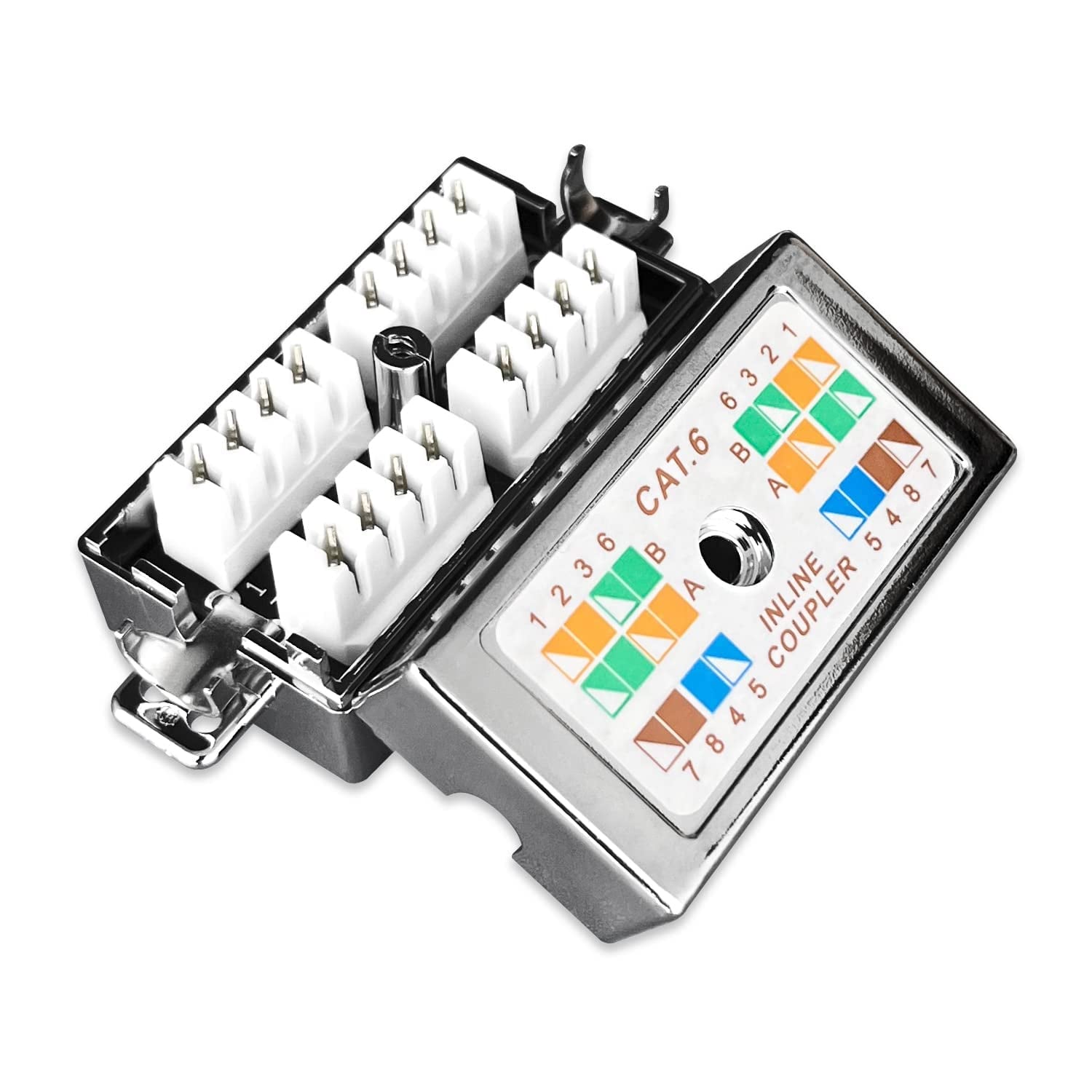 Scatola di Giunzione Ethernet Cat6 FTP - Techly Professional IWP-ADAP CB6T