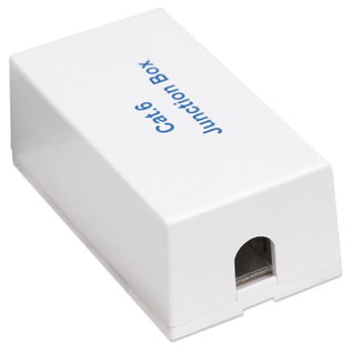 Cat 6 UTP Network Connection Box - Intellinet IWP-ADAP CBU 6