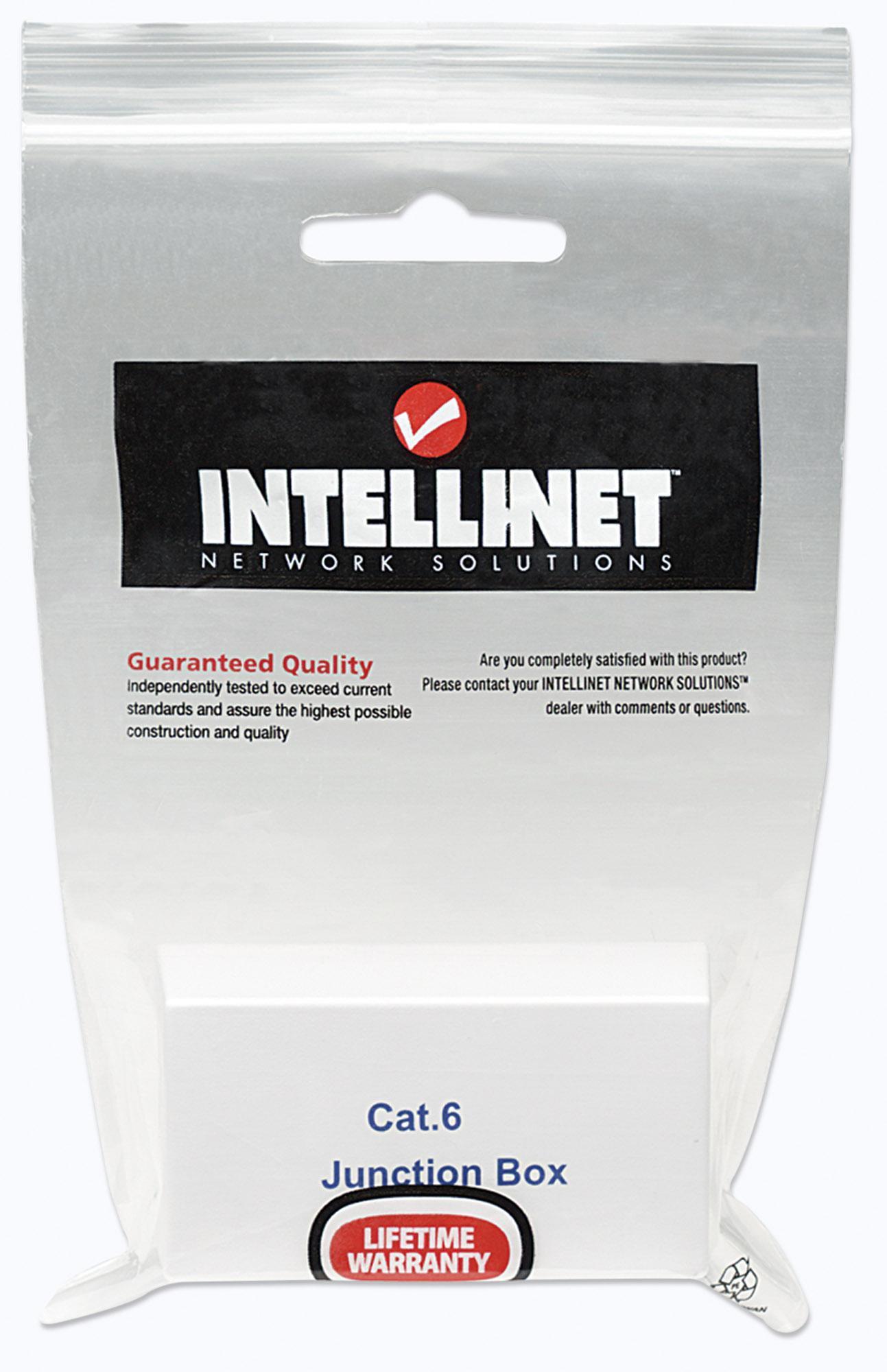 Box per Connessioni di Rete Cat6 UTP - Intellinet IWP-ADAP CBU6