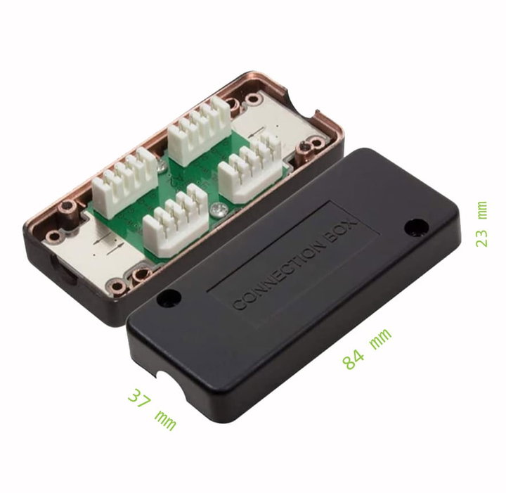 Box per Connessioni di Rete Cat7 Scatola di Connessione - Techly Professional IWP-ADAP CBU6PLT