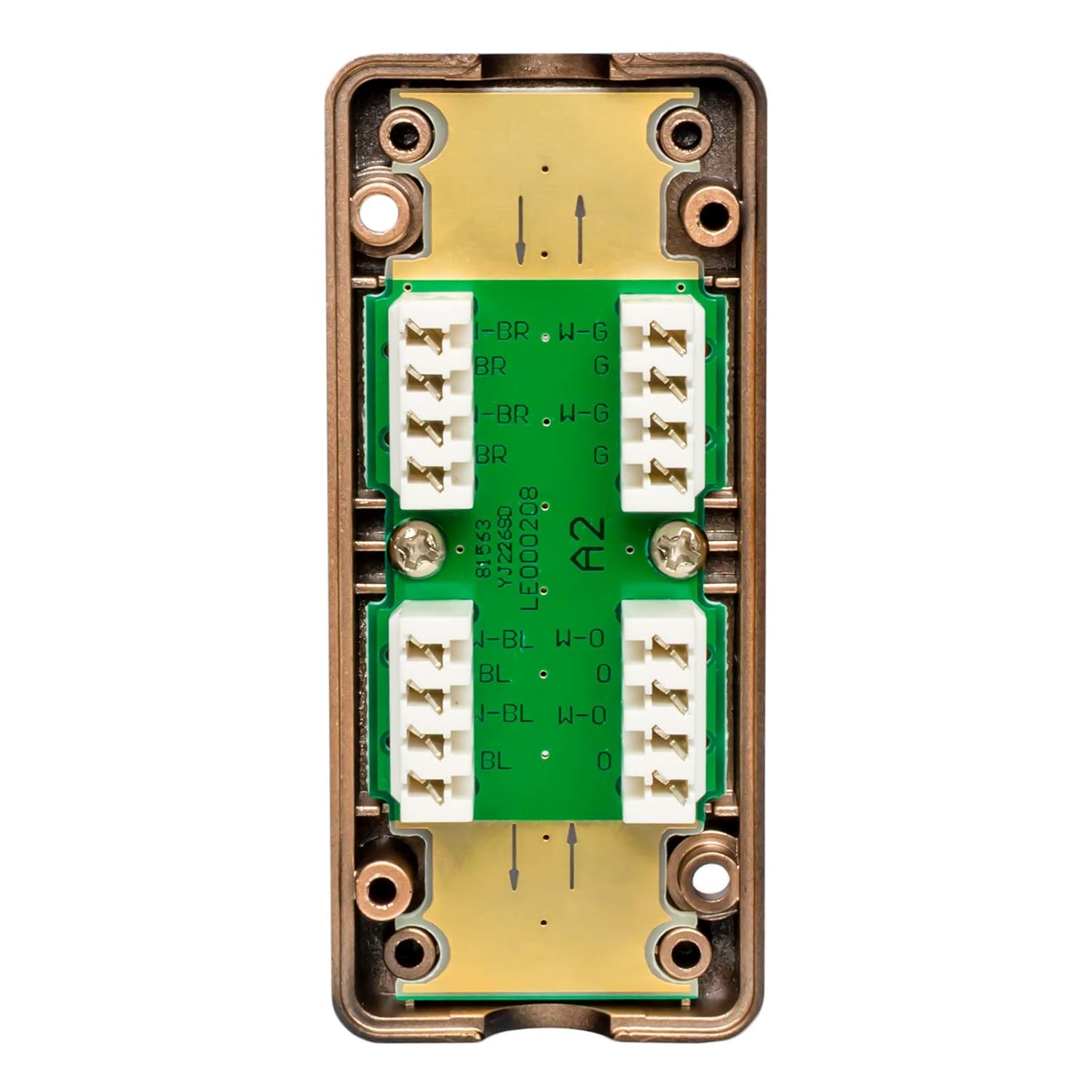 Cat 7 Connecting Connection Box - Techly Professional IWP-ADAP CBU 6 PLT