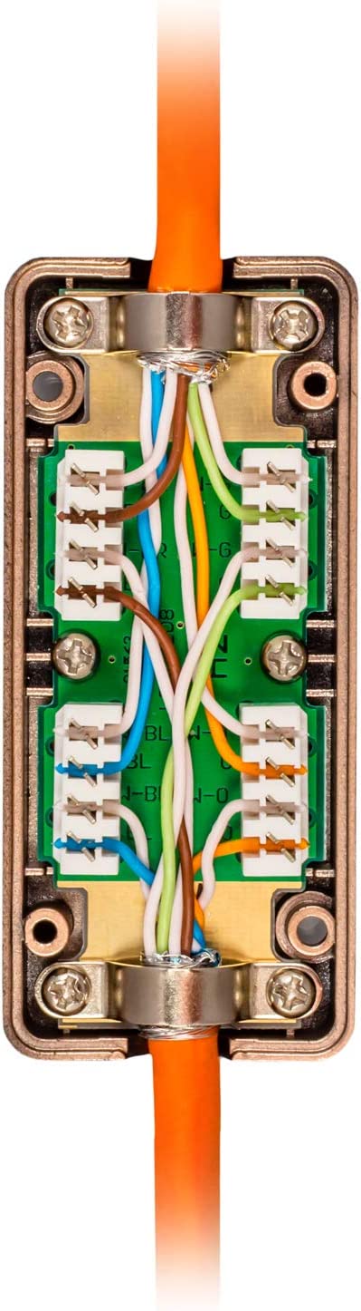 Cat 7 Connecting Connection Box - Techly Professional IWP-ADAP CBU 6 PLT