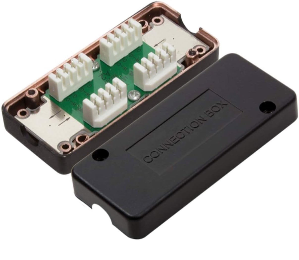 Cat 7 Connecting Connection Box - Techly Professional IWP-ADAP CBU 6 PLT