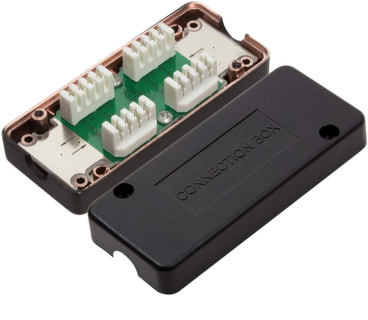 Box per Connessioni di Rete Cat7 Scatola di Connessione - Techly Professional IWP-ADAP CBU6PLT