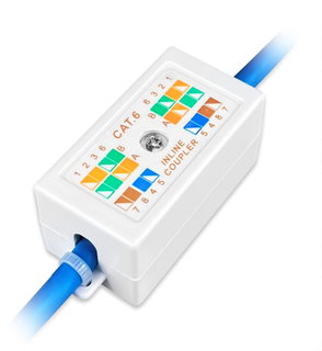 Scatola di giunzione Ethernet Cat6 UTP - Techly Professional IWP-ADAP CBU6T