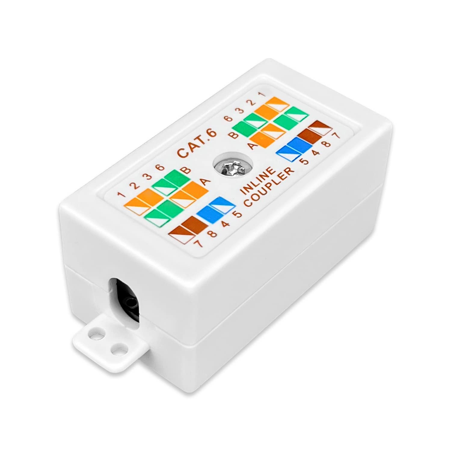 Scatola di Giunzione Ethernet Cat6 UTP - Techly Professional IWP-ADAP CBU6T