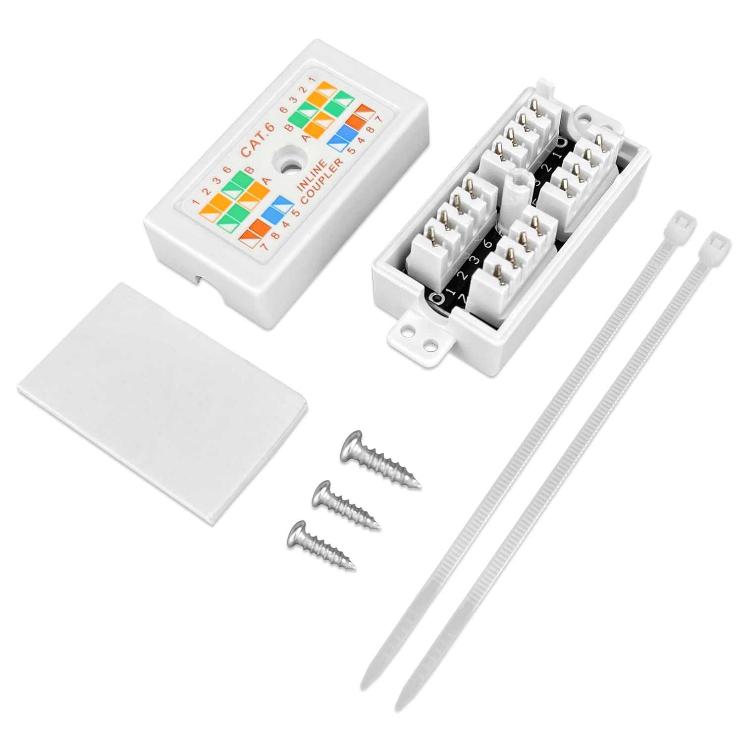 Scatola di Giunzione Ethernet Cat6 UTP - Techly Professional IWP-ADAP CBU6T