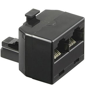 Accoppiatore Telefonico 8P8C M a 2x 8P8C F - GOOBAY IWP-ADAP-13/80