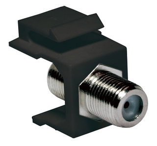 Adattatore Keystone BNC 75 Ohm F/F Nero - Logilink IWP-ADAP-75OFB