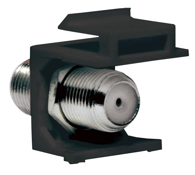 Adattatore Keystone BNC 75 Ohm F/F Nero - Logilink IWP-ADAP-75OFB